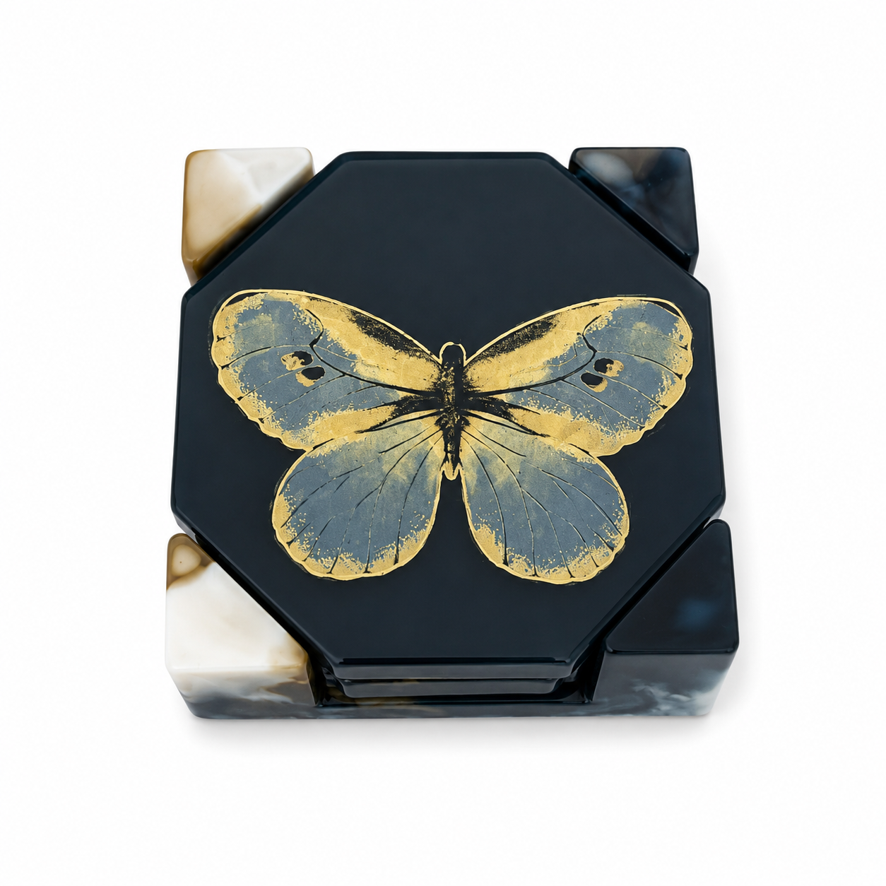 Monarch Dreams Coaster Set