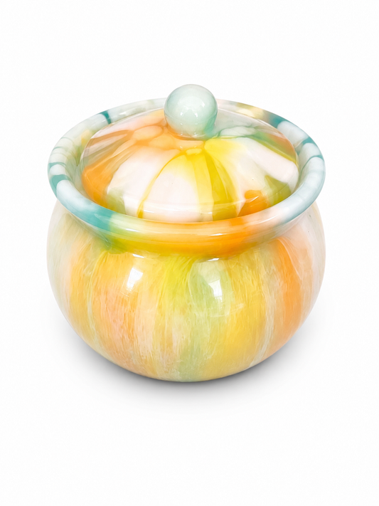 Creamsicle Jar