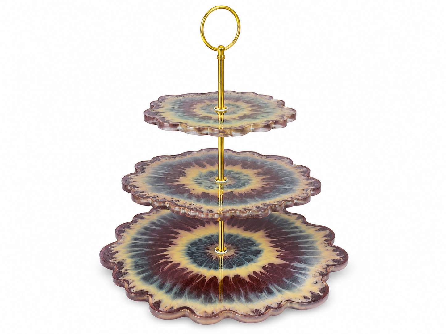 Earth & Ivory Tiered Stand