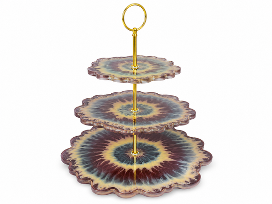 Earth & Ivory Tiered Stand