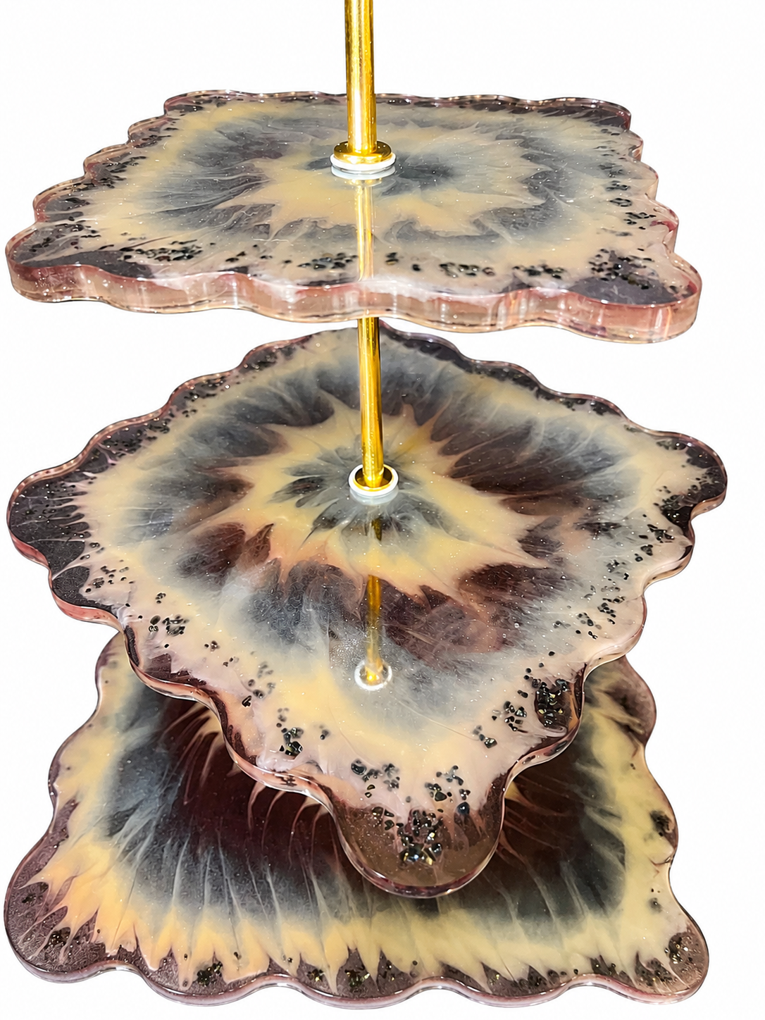 Earth & Ivory Tiered Stand