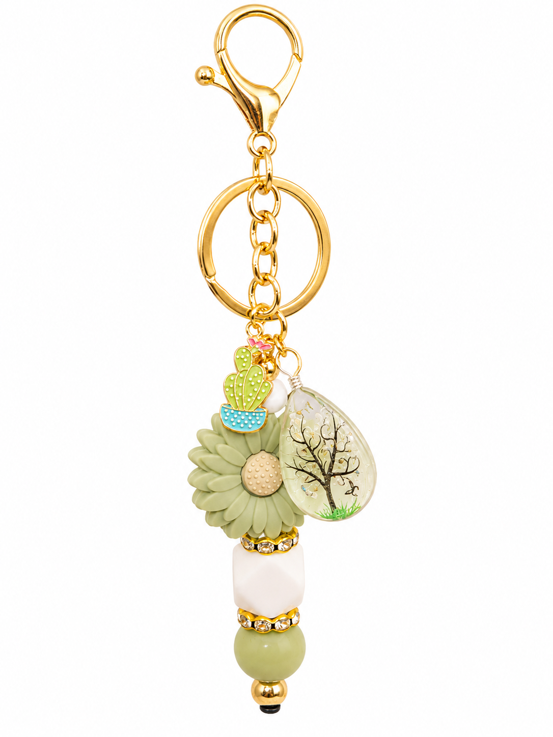 Sage Garden Keychain