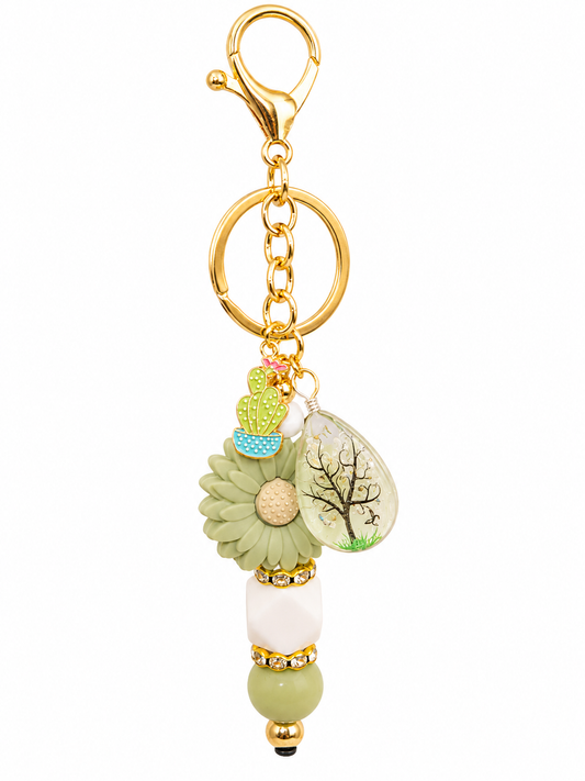Sage Garden Keychain
